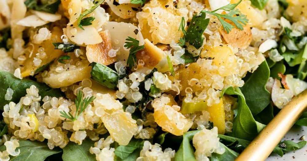 Herbed Quinoa Pilaf Punchfork