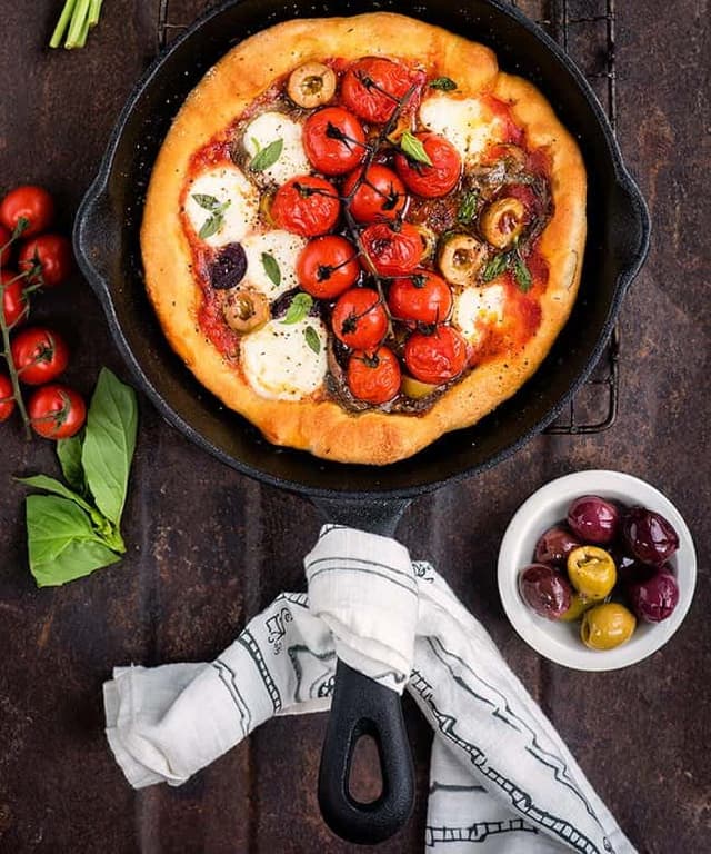 Three Delicious Ways with Skillet Pizza Punchfork