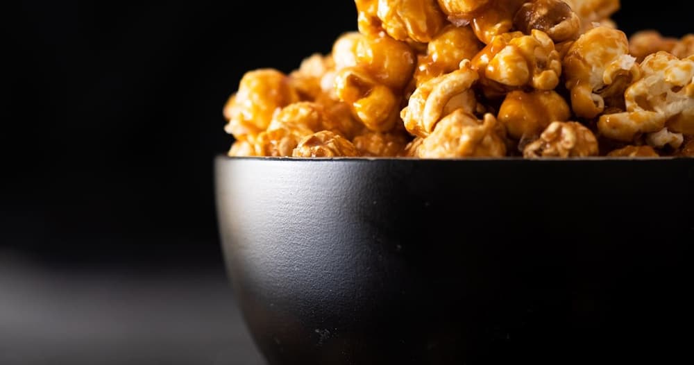 Low Carb Caramel Popcorn Punchfork