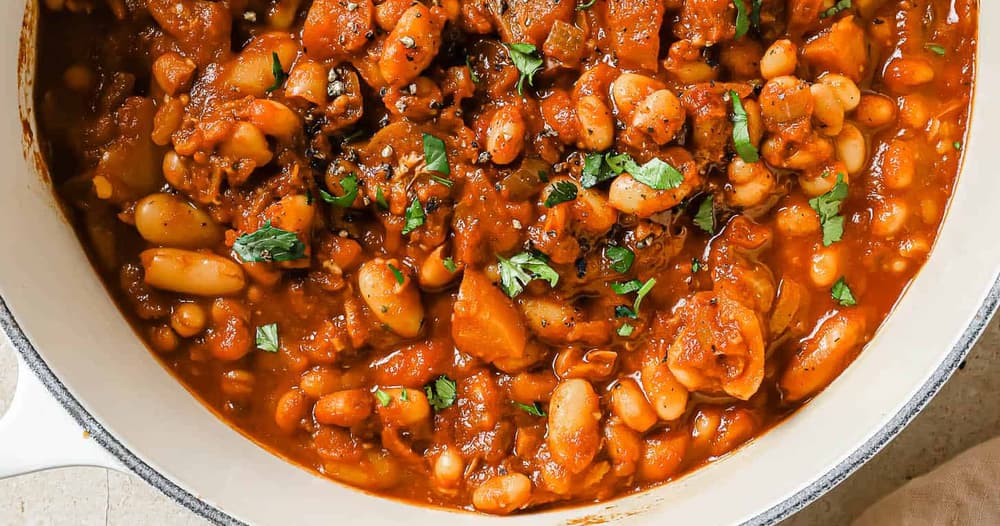 Sweet Apple Pie Baked Beans Punchfork