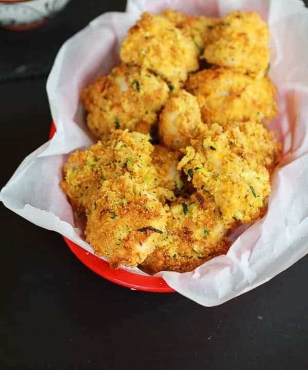Skinny Zucchini Parmesan Chicken Nuggets Punchfork