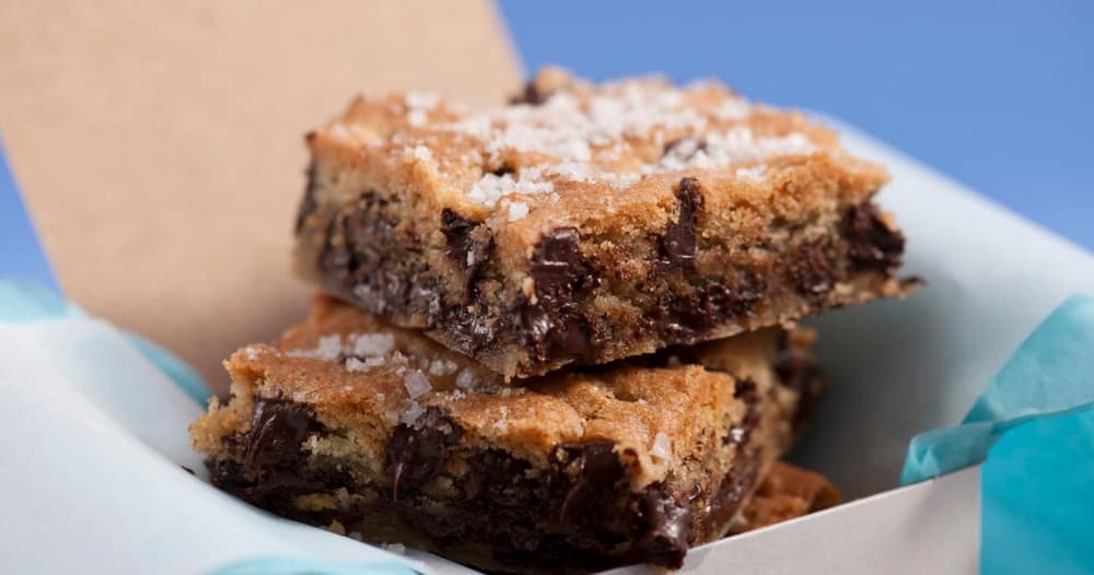 Fleur De Sel Chocolate Chip Blondies Punchfork