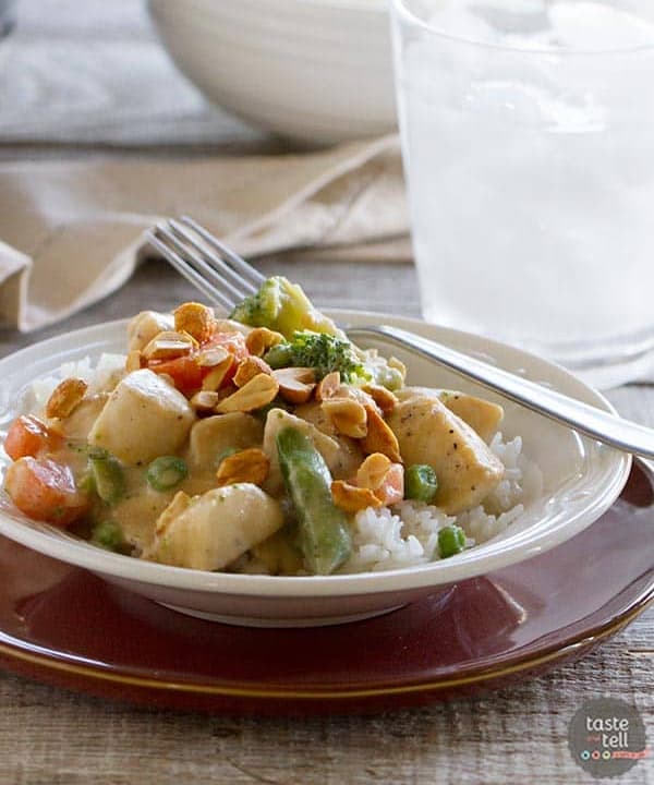 Peanut Chicken Stir Fry Punchfork