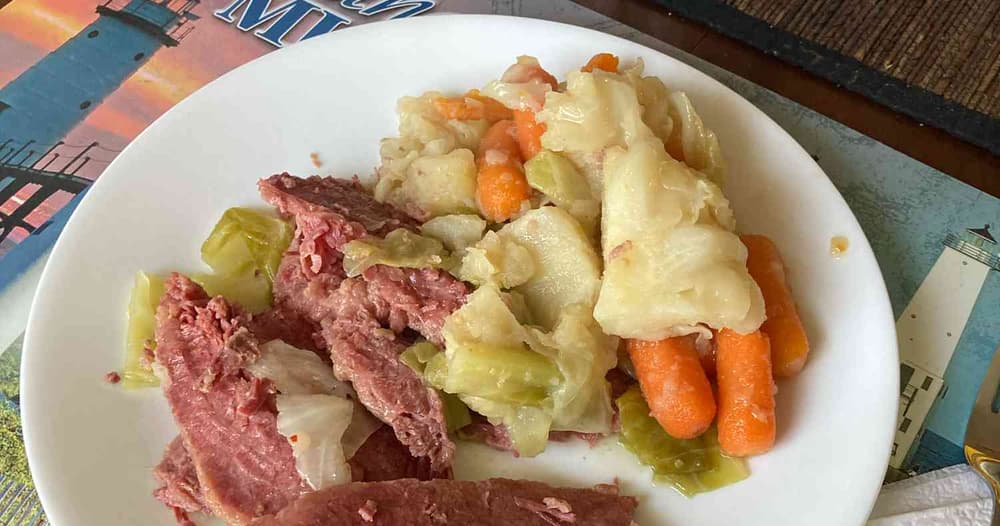 Pressure Cooker Corned Beef Brisket Punchfork