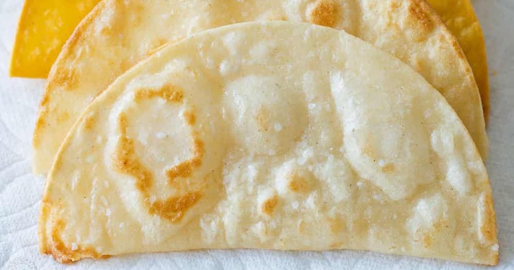 Homemade Hard Taco Shells Punchfork