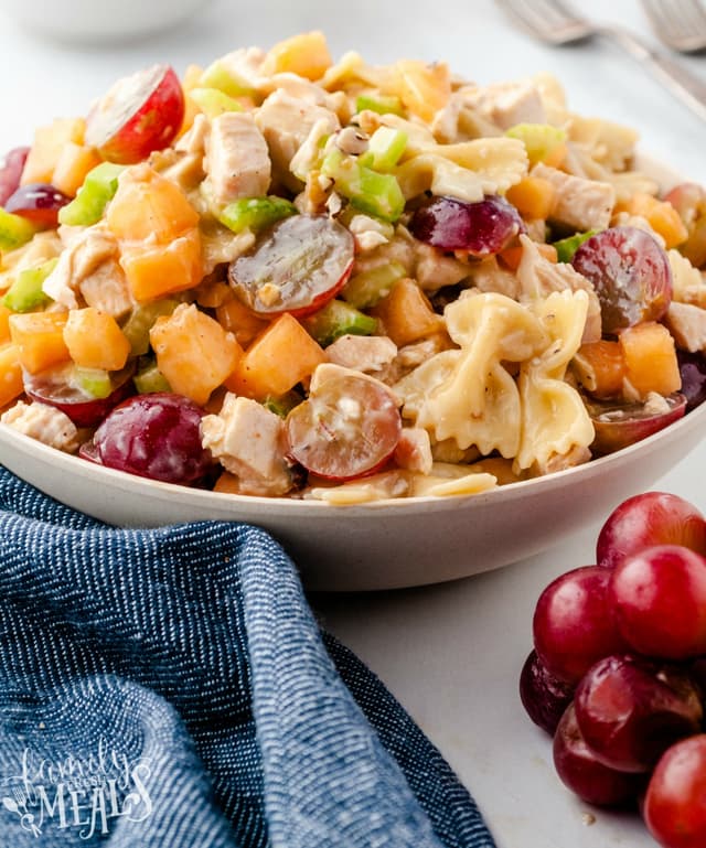 Fresh Fruity Chicken Pasta Salad Punchfork