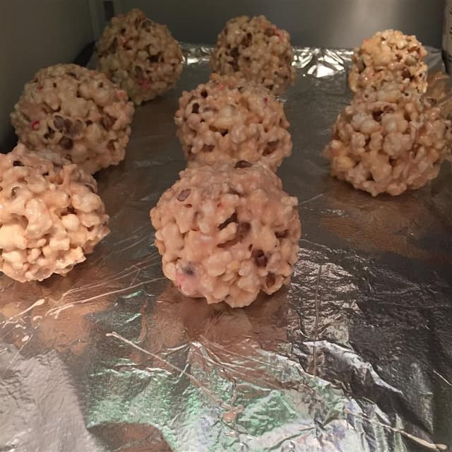 Peppermint Popcorn Balls Punchfork