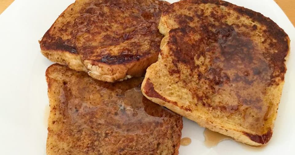 CinnamonAccented French Toast Punchfork