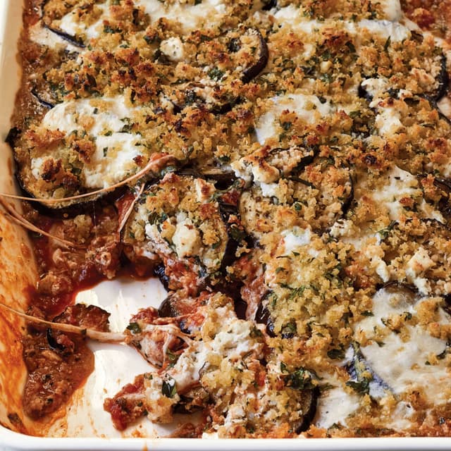 Ina Garten's Roasted Eggplant Parmesan Punchfork