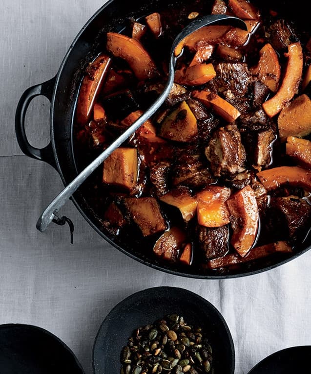 Pork and Squash Stew with Chiles Punchfork