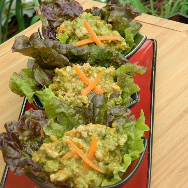Thai Curry Pork Lettuce Wraps (Nam Prik Ong) Punchfork