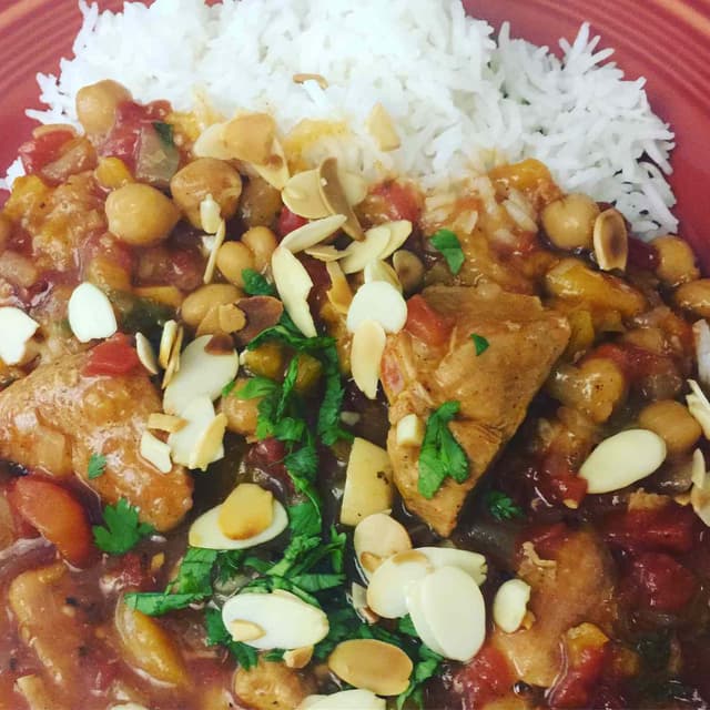 Slow Cooker Moroccan Chicken Punchfork