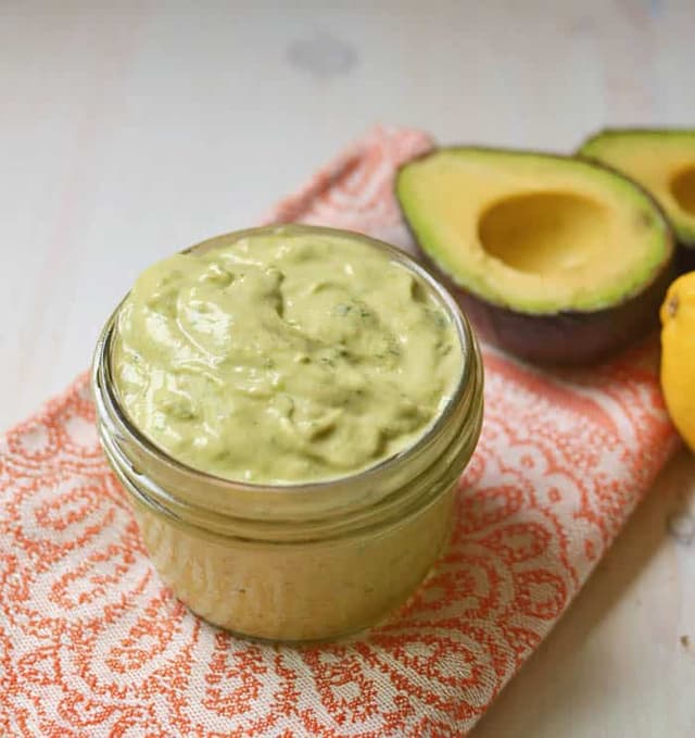 Avocado Tahini Dressing Punchfork