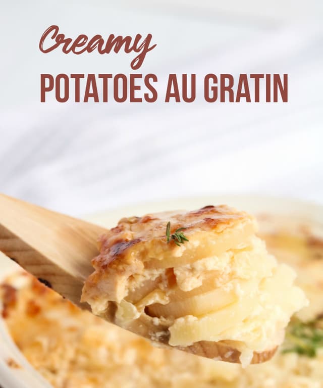 Creamy Potatoes Au Gratin Punchfork