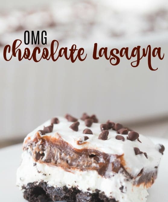 OMG Chocolate Lasagna Dessert Punchfork