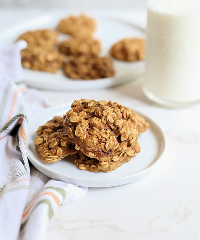 Healthy Peanut Butter Oatmeal Cookies (PB2 Cookies) Punchfork