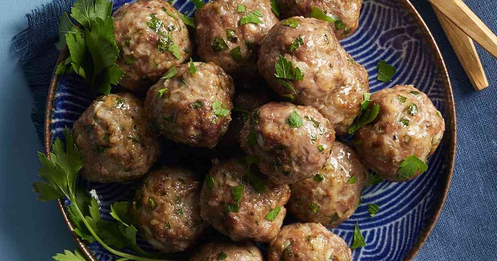 ItalianStyle Beef & Pork Meatballs Punchfork