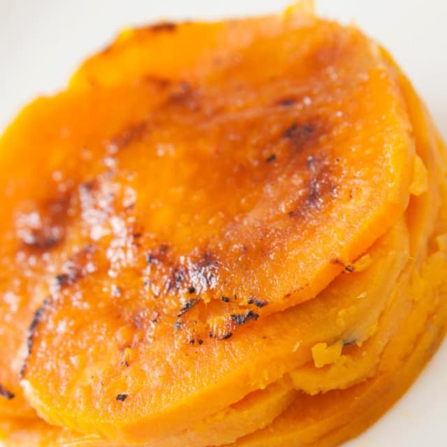 Sweet Potatoes with Ancho Chile Butter Punchfork