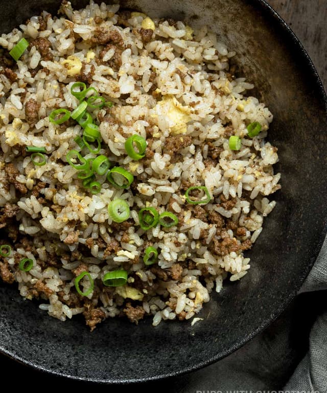 Cumin Beef Fried Rice Punchfork