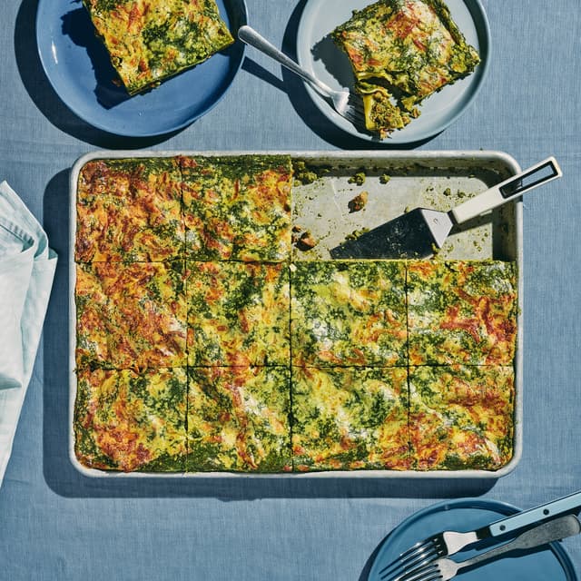 SheetPan Spinach Lasagna Punchfork