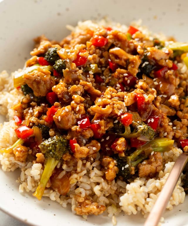 Ground Turkey Teriyaki Punchfork