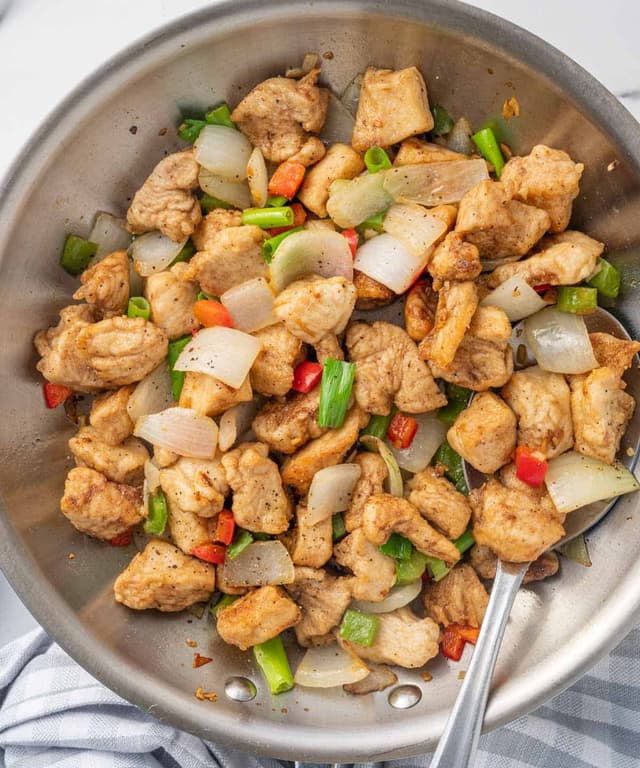 Chinese Salt and Pepper Chicken Punchfork