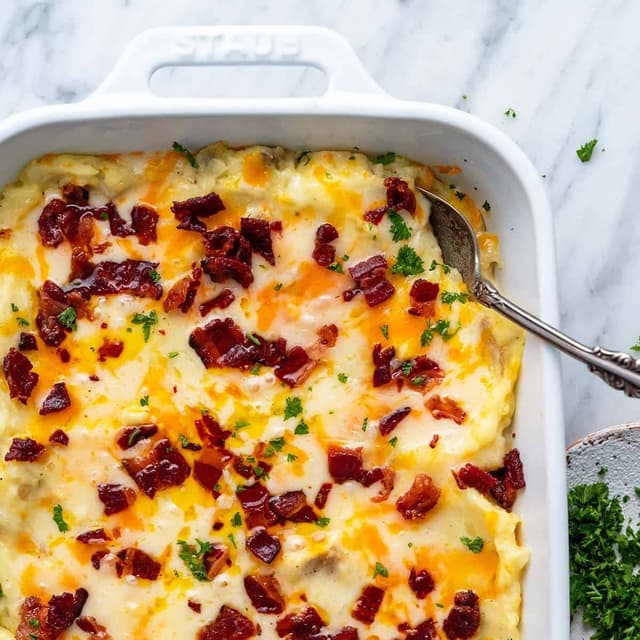 Twice Baked Potato Casserole Punchfork