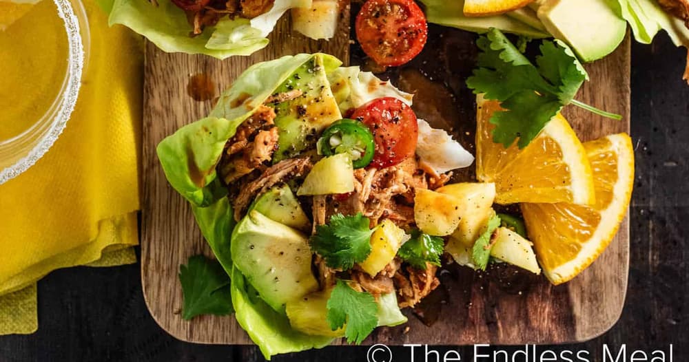 Chicken Lettuce Taco Boats Punchfork