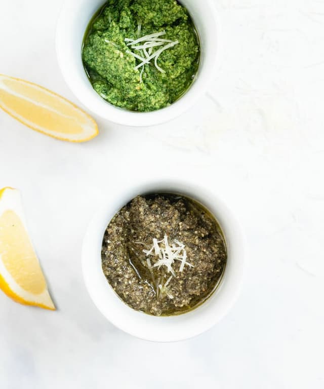 Dried Basil Pesto Punchfork