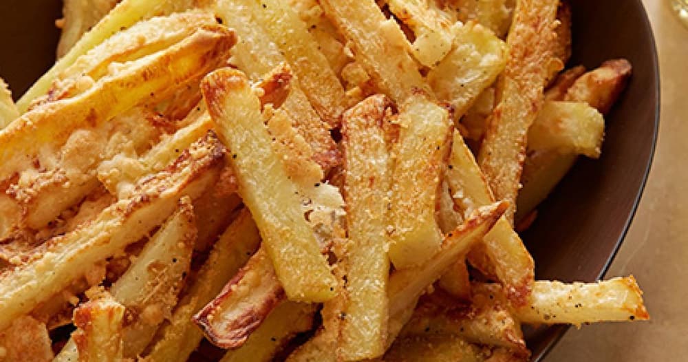 Oven Baked Parmesan French Fries Punchfork