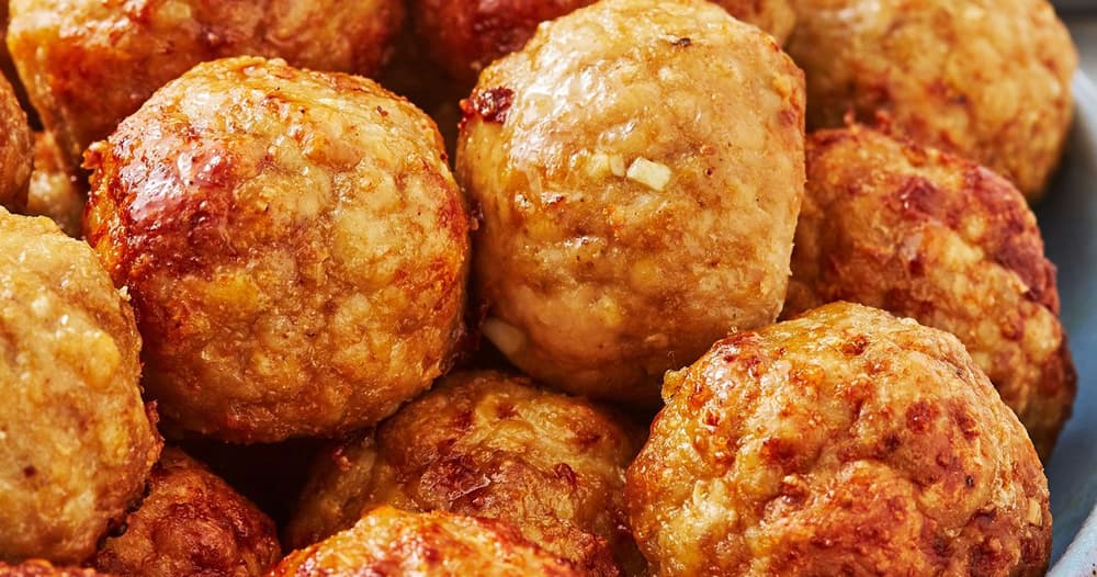 Cumin Spiced Chicken Meatballs Punchfork
