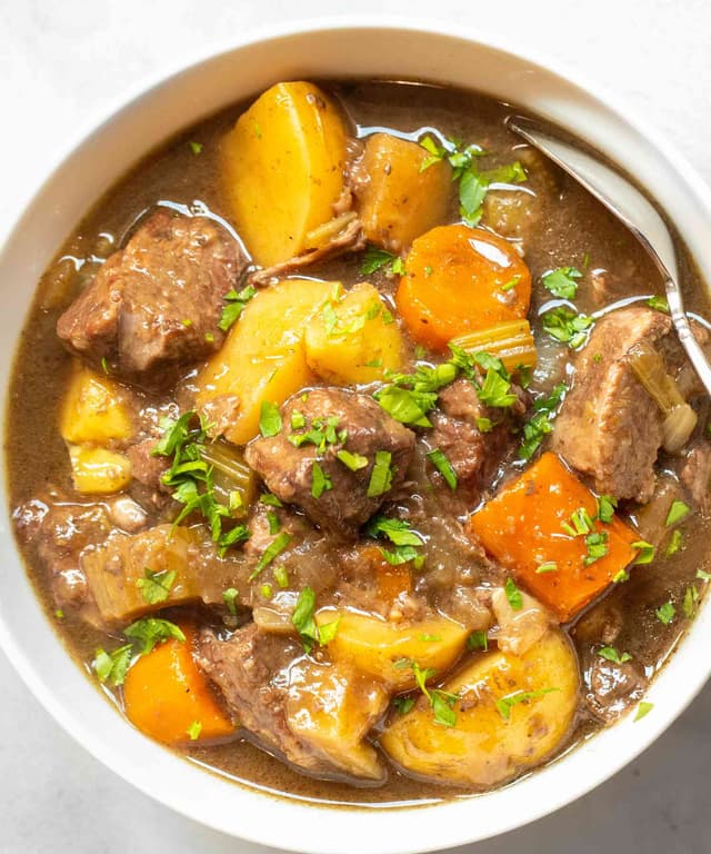 Slow Cooker Beef Stew Punchfork