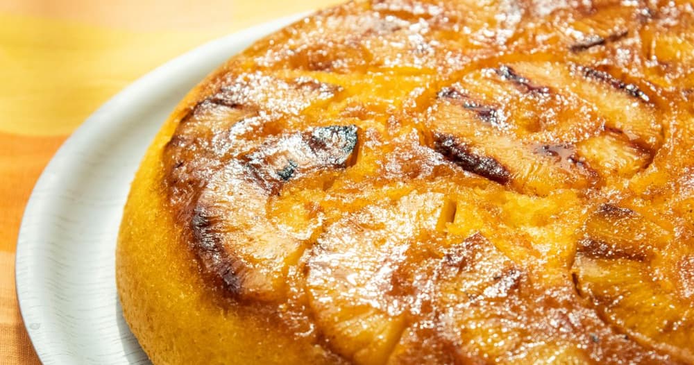 Grilled Pineapple Upside Down Cake Punchfork