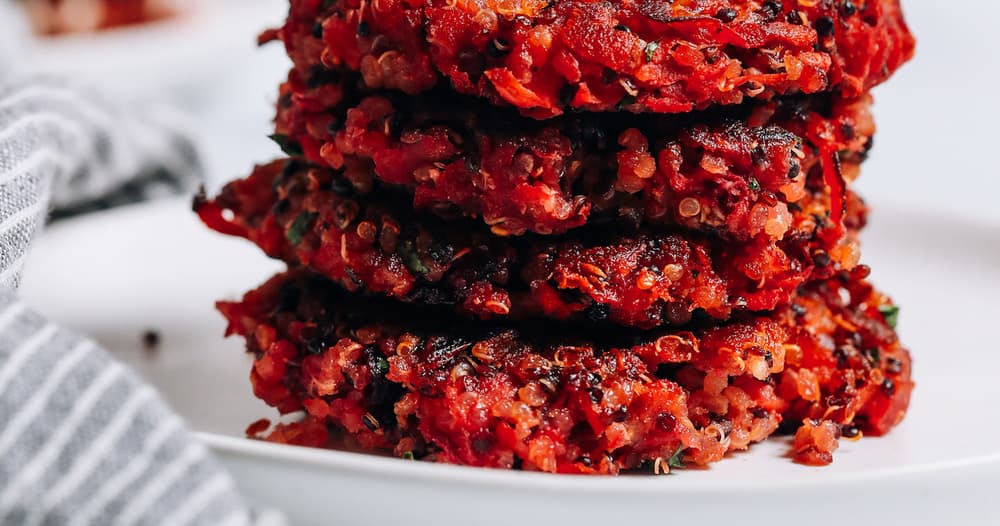 Crispy Quinoa Root Vegetable Fritters Punchfork