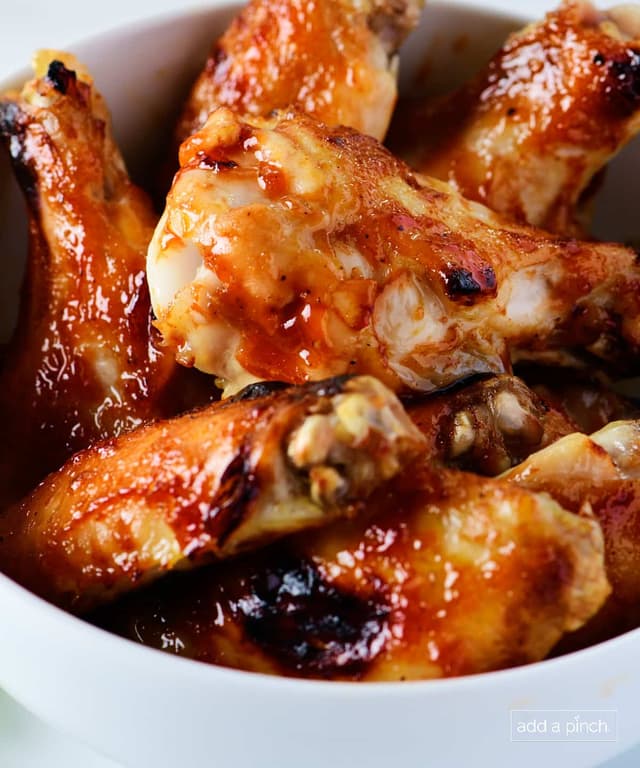Air Fryer BBQ Chicken Wings Punchfork
