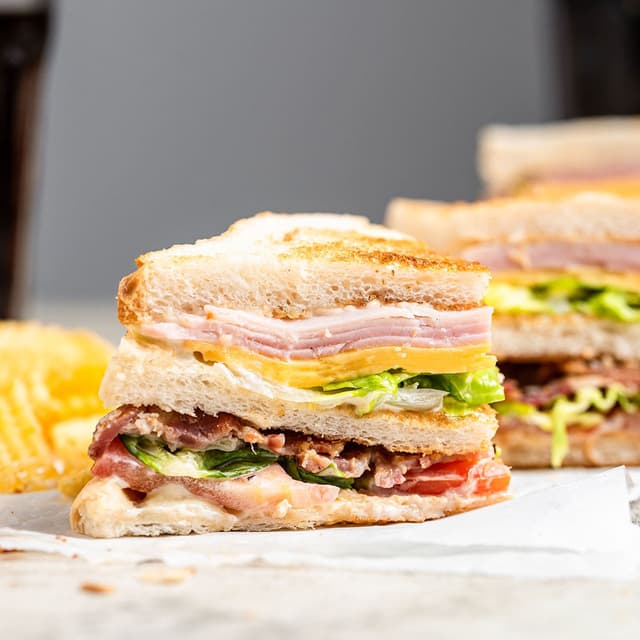 Triple Decker Club Sandwich Punchfork