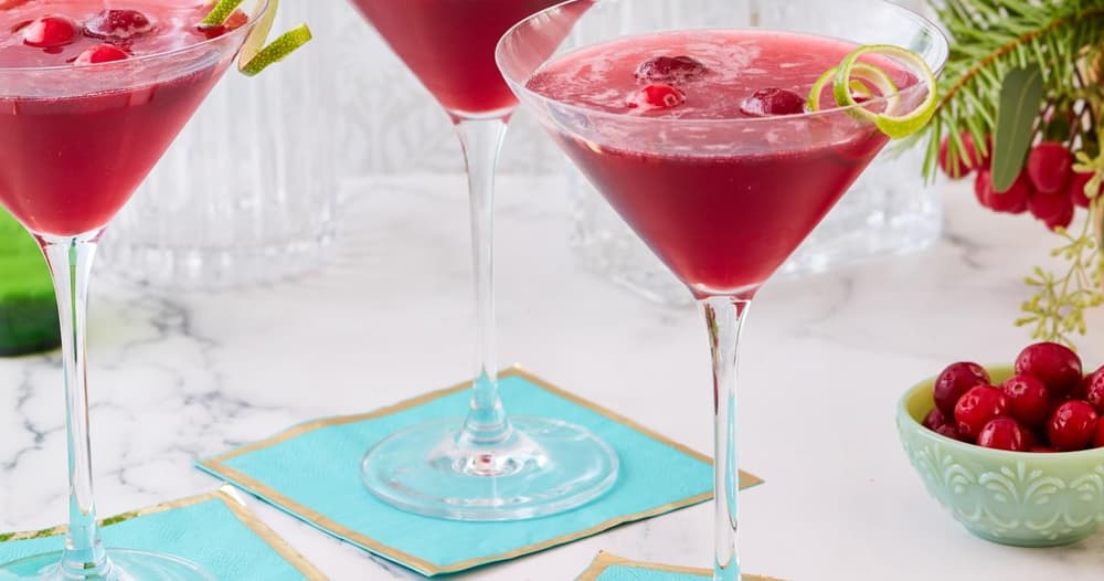 Cranberry Martini Punchfork