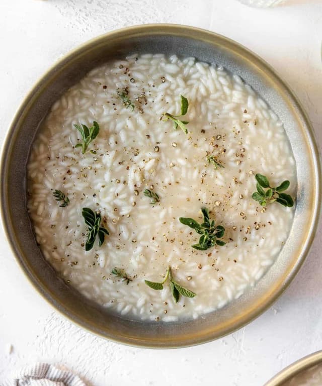 Classic Italian Risotto with HerbFlavored Butter Punchfork