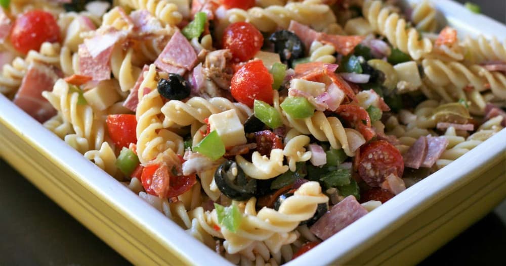 Italian Deli Pasta Salad Punchfork