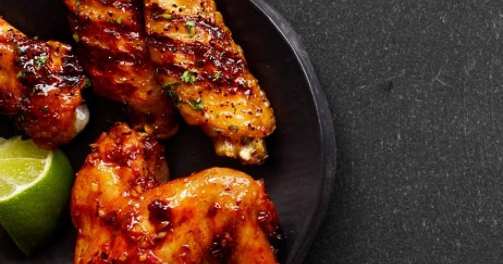 Guy Fieri's TequilaLime Wings Punchfork