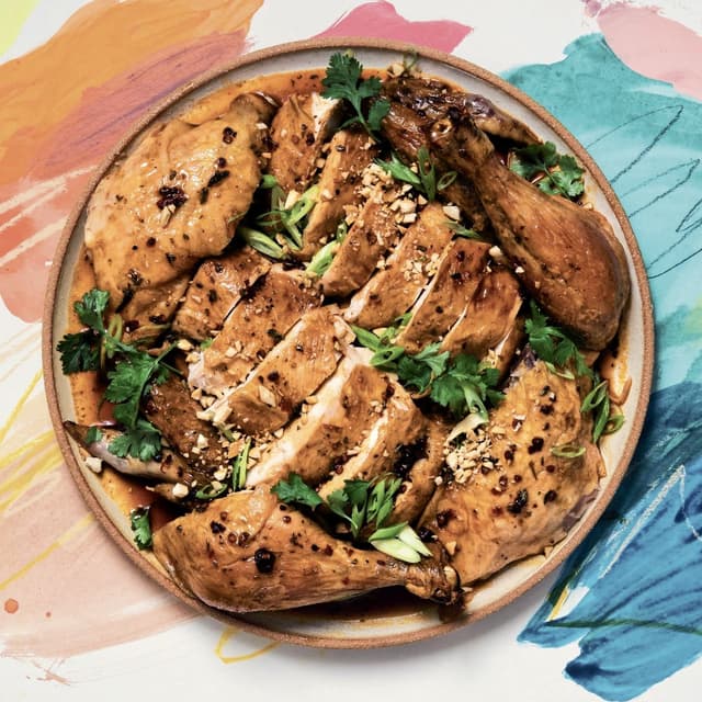 Chili Crisp & Honey Roasted Chicken From Frankie Gaw Punchfork