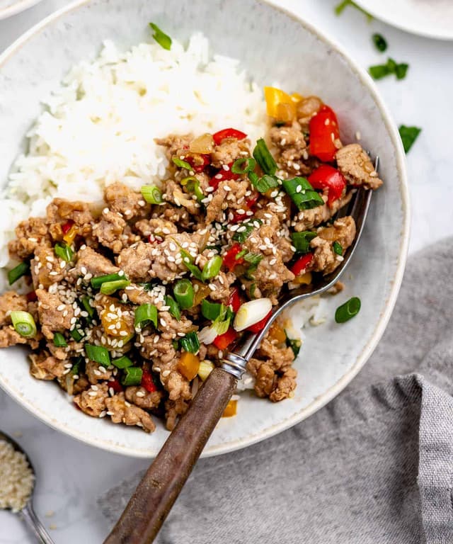 Ground Turkey Stir Fry Punchfork