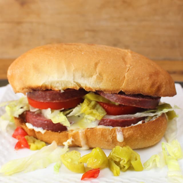 St. Louis Hot Salami Sandwich Punchfork