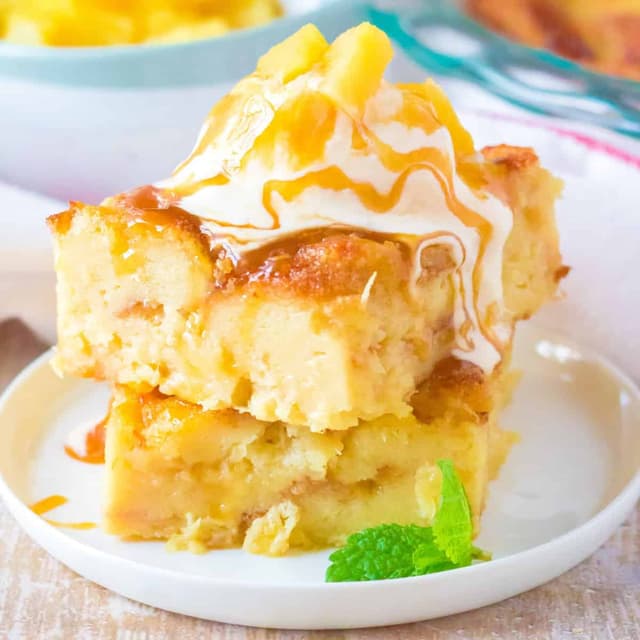Pineapple Bread Pudding Punchfork