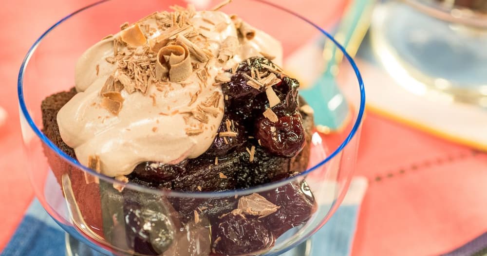 Black Forest Pudding Cake Punchfork