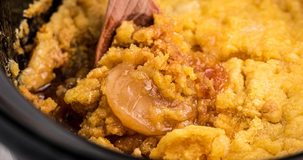 Slow Cooker Apple Dump Cake Punchfork