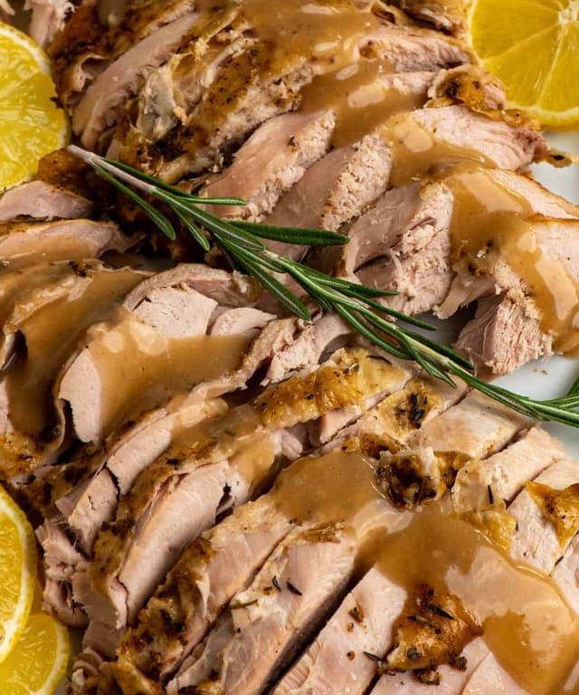 Slow Cooker Turkey Breast Punchfork