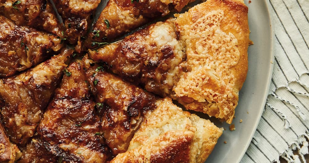 Caramelized Onion Galette Punchfork