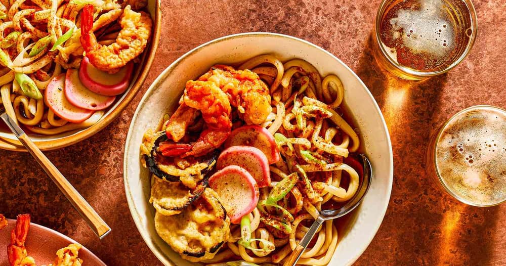 Tempura Udon Punchfork