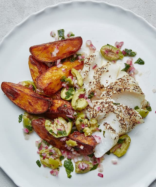 Za’atar Fish and Chips Punchfork